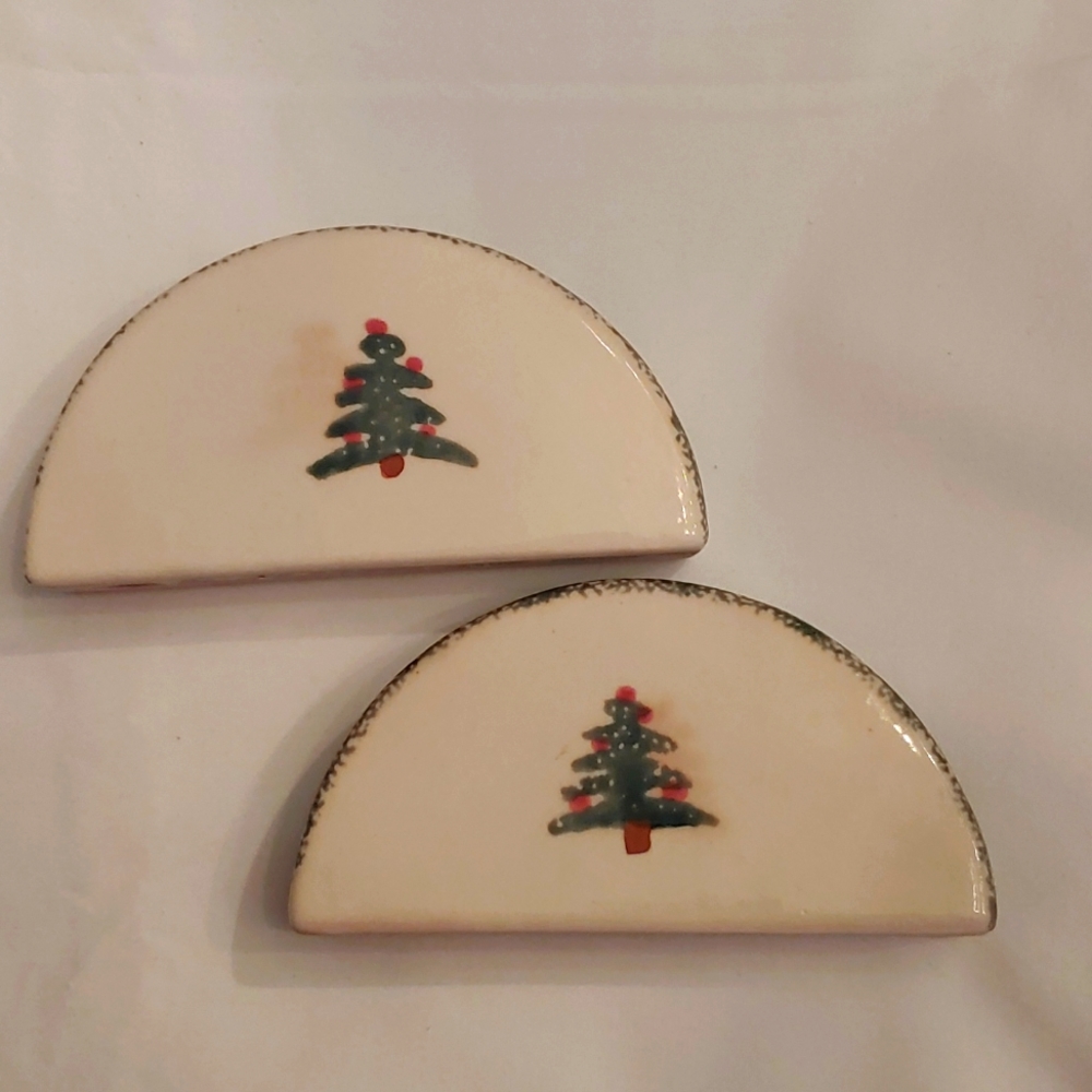 Napkin Holders - Set of 2 Christmas
